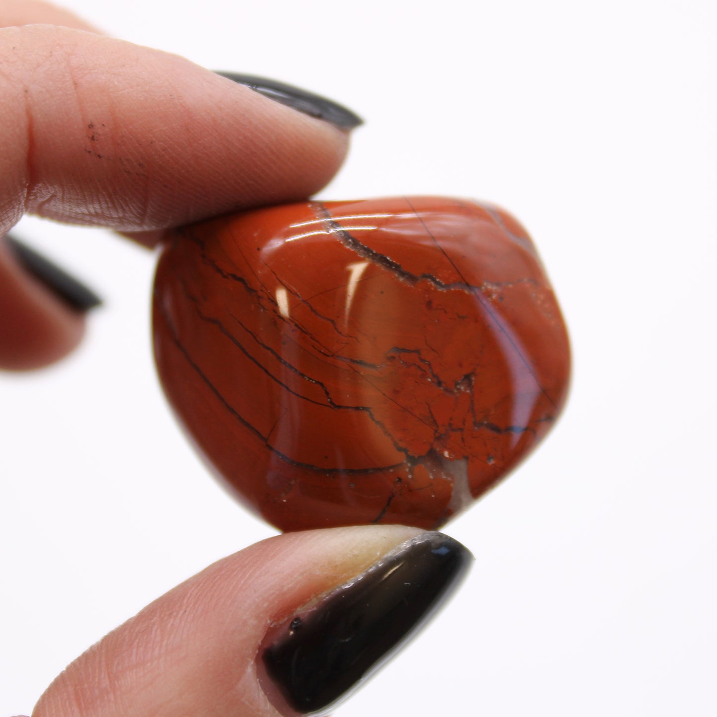 Medium African Tumble Stone - Jasper - Red