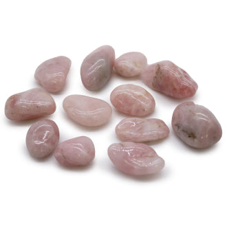 Medium African Tumble Stone - Rose Quartz