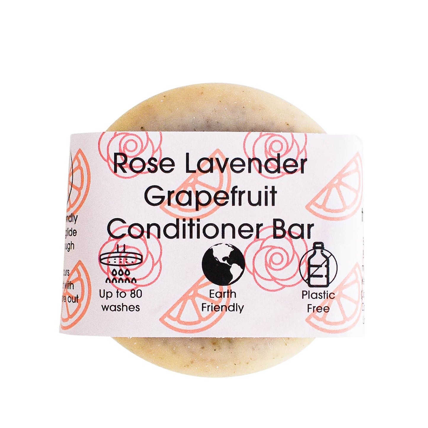 Rose, Grapefruit, Lavender, Solid Conditioner