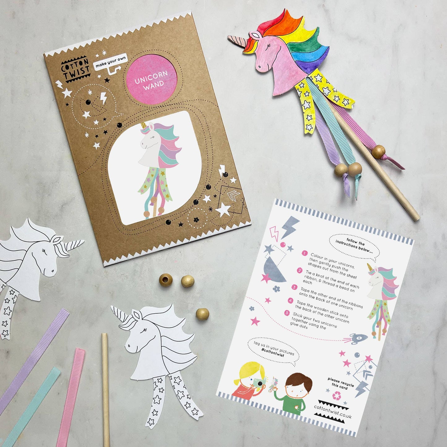 Unicorn Wand Making Gift box